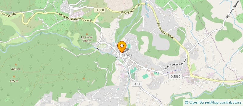 localisation de l'entreprise MADAME SYLVIE DE GRENDEL  SALERNES