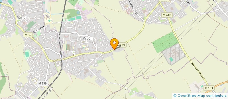 localisation de l'entreprise MADAME SYLVIE DEBACKERE  PROVIN