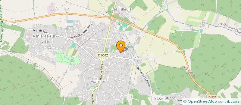 localisation de l'entreprise MADAME SYLVIE DEBIS  VIARMES