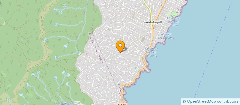 localisation de l'entreprise MADAME SYLVIE DEBOST à FREJUS