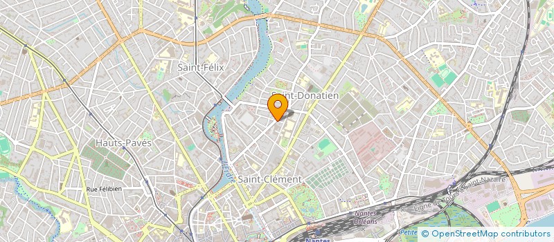 localisation de l'entreprise MADAME SYLVIE DEBRAY à NANTES