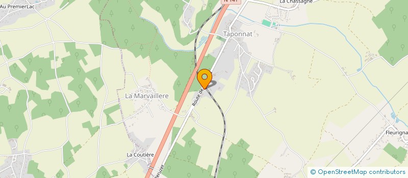 localisation de l'entreprise MADAME SYLVIE DEBRUGE à YVRAC-ET-MALLEYRAND