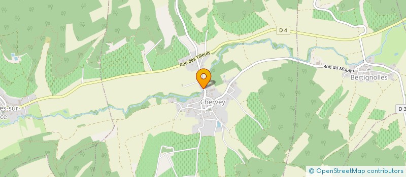 localisation de l'entreprise MADAME SYLVIE DECERF  CHERVEY