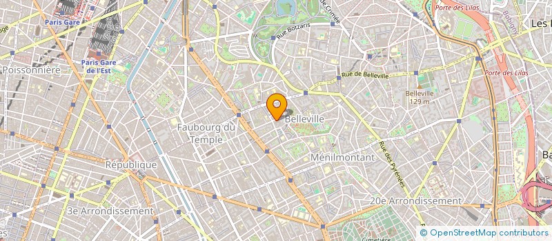 localisation de l'entreprise MADAME SYLVIE DECHANCIAUX  PARIS