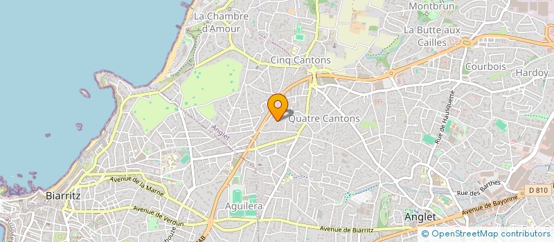 localisation de l'entreprise MADAME SYLVIE DEDOUIT à ANGLET