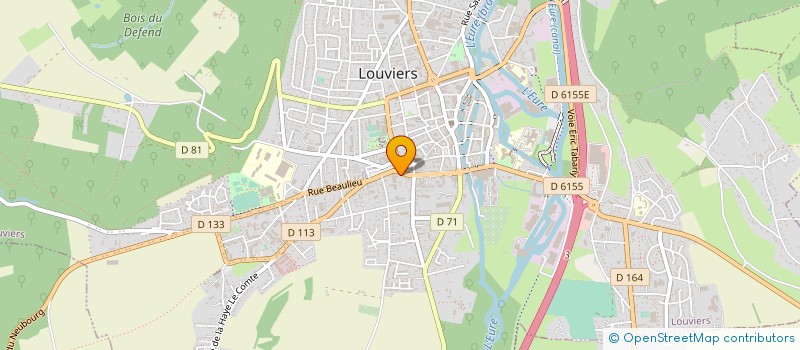 localisation de l'entreprise MADAME SYLVIE DEHAYS à LOUVIERS
