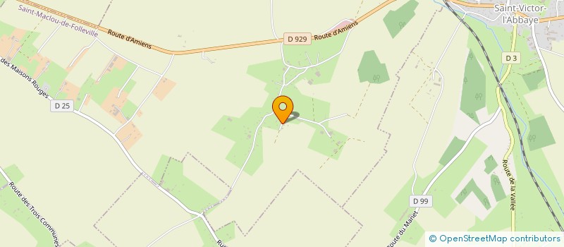 localisation de l'entreprise MADAME SYLVIE DEHAYS  SAINT-MACLOU-DE-FOLLEVILLE