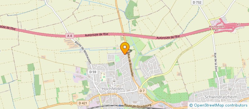 localisation de l'entreprise MADAME SYLVIE DEISS  BOSSENDORF