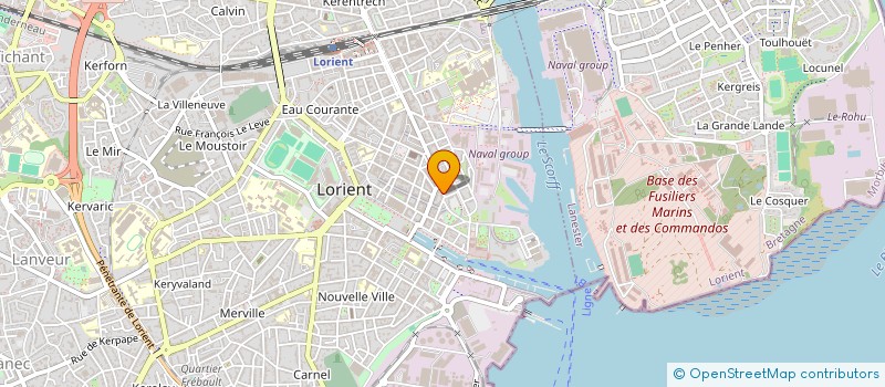 localisation de l'entreprise MADAME SYLVIE DELAHAYE à LORIENT