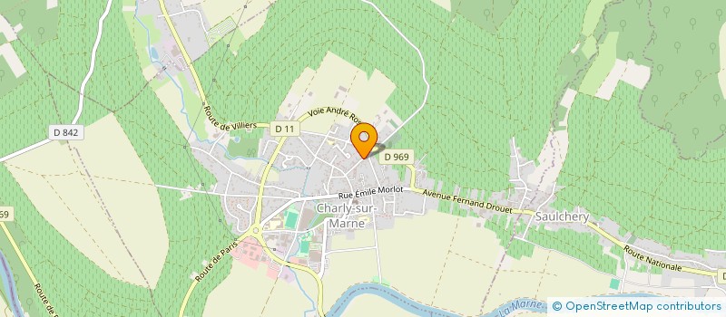 localisation de l'entreprise MADAME SYLVIE DELALOT à CHARLY-SUR-MARNE