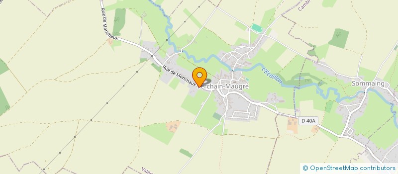 localisation de l'entreprise MADAME SYLVIE DELANNAY MOREAU à VERCHAIN-MAUGRE