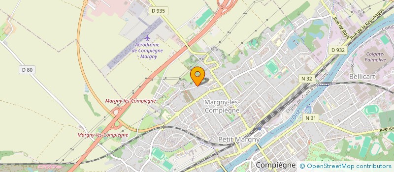 localisation de l'entreprise MADAME SYLVIE DELATTRE à MARGNY-LES-COMPIEGNE