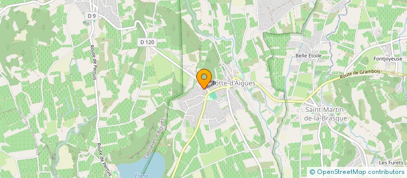 localisation de l'entreprise MADAME SYLVIE DELAUNAY  LA TOUR-D'AIGUES