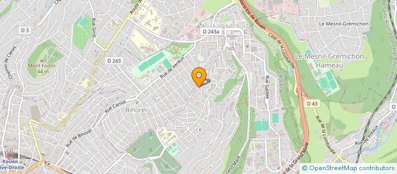 localisation de l'entreprise MADAME SYLVIE DELAUNAY à ROUEN