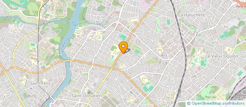 localisation de l'entreprise MADAME SYLVIE DELOS à NANTES