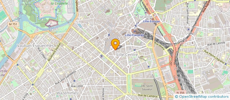localisation de l'entreprise MADAME SYLVIE DELPECH à LILLE