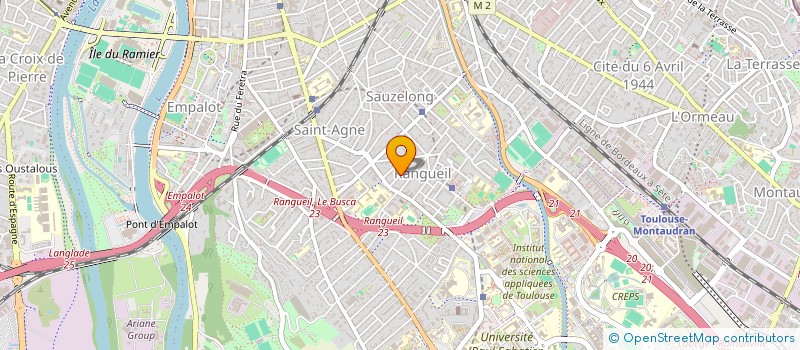 localisation de l'entreprise MADAME SYLVIE DELPHAUT à TOULOUSE