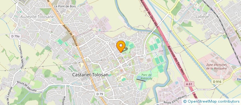 localisation de l'entreprise MADAME SYLVIE DELTEIL à CASTANET-TOLOSAN