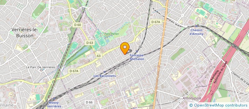 localisation de l'entreprise MADAME SYLVIE DEMAY à ANTONY