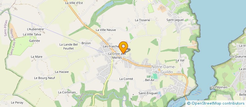 localisation de l'entreprise MADAME SYLVIE DEMOCRATE  SAINT-CAST-LE-GUILDO