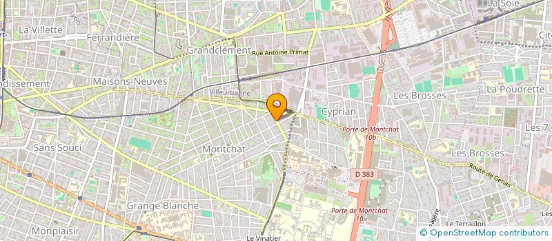 localisation de l'entreprise MADAME SYLVIE DEMOLOMBE  LYON