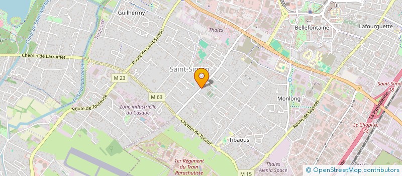 localisation de l'entreprise MADAME SYLVIE DEMONT à TOULOUSE