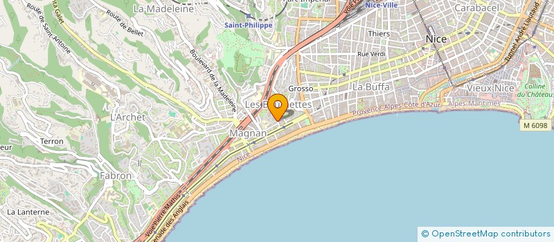 localisation de l'entreprise MADAME SYLVIE DEMORTREUX à NICE