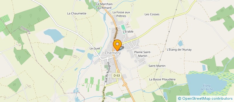 localisation de l'entreprise MADAME SYLVIE DEMOUCHY  CHEMERY