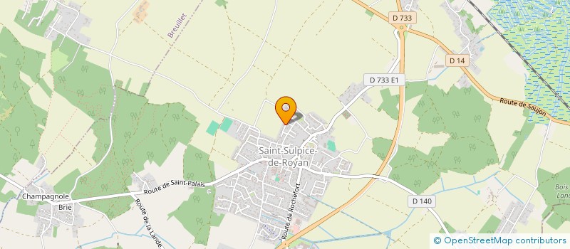 localisation de l'entreprise MADAME SYLVIE DENIAU  SAINT-SULPICE-DE-ROYAN