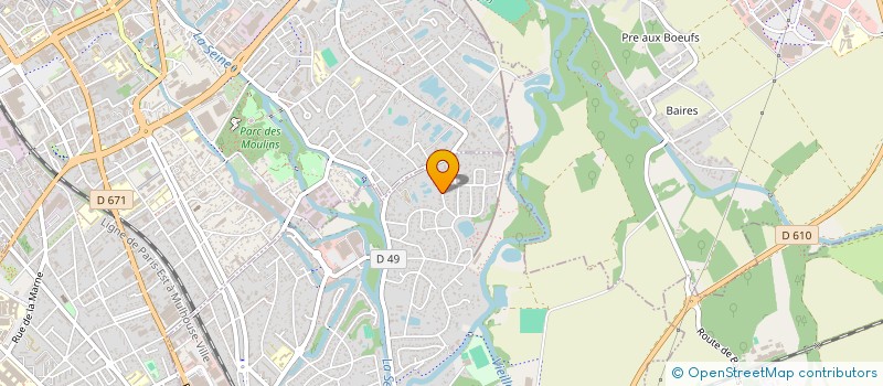 localisation de l'entreprise MADAME SYLVIE DENJEAN  SAINT-JULIEN-LES-VILLAS