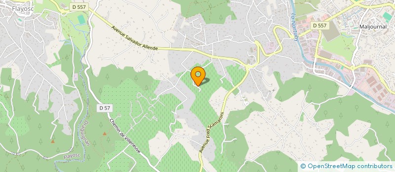 localisation de l'entreprise MADAME SYLVIE DEOU  DRAGUIGNAN