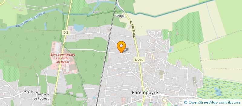 localisation de l'entreprise MADAME SYLVIE DEPIETS  PAREMPUYRE