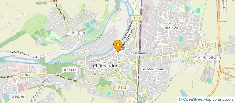 localisation de l'entreprise MADAME SYLVIE DESGROUX à CHATEAUDUN