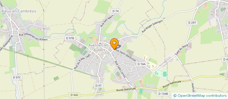 localisation de l'entreprise MADAME SYLVIE DESSENNE  AVESNES-LES-AUBERT