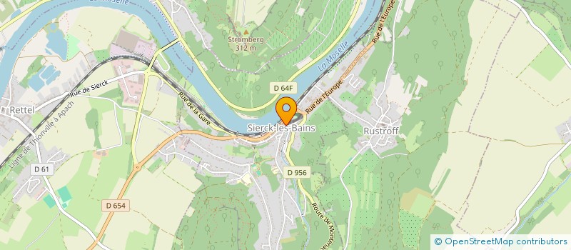 localisation de l'entreprise MADAME SYLVIE DESVERGNES à SIERCK-LES-BAINS