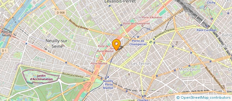 localisation de l'entreprise MADAME SYLVIE DEVAUD  PARIS