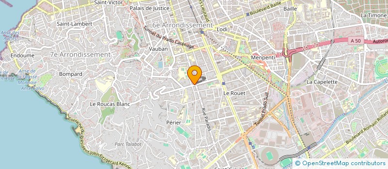 localisation de l'entreprise MADAME SYLVIE DEVIN à MARSEILLE