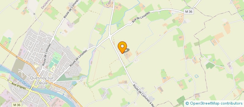 localisation de l'entreprise MADAME SYLVIE DEVOS à QUESNOY-SUR-DEULE