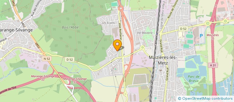 localisation de l'entreprise MADAME SYLVIE DEWEZ  MAIZIERES-LES-METZ