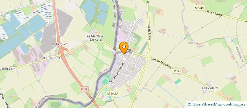 localisation de l'entreprise MADAME SYLVIE DHORDAIN à FRELINGHIEN