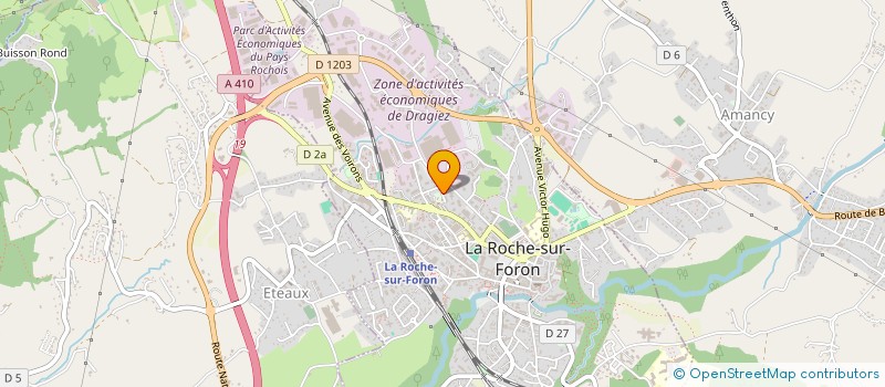 localisation de l'entreprise MADAME SYLVIE DI EDOARDO  CHATILLON-SUR-CLUSES