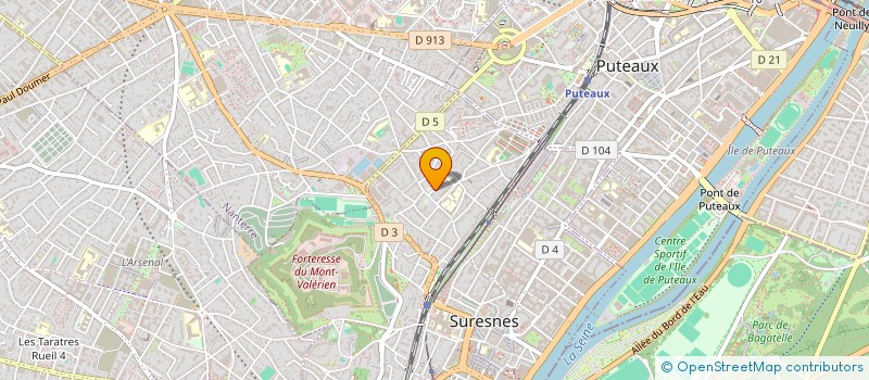 localisation de l'entreprise MADAME SYLVIE DIAT à SURESNES