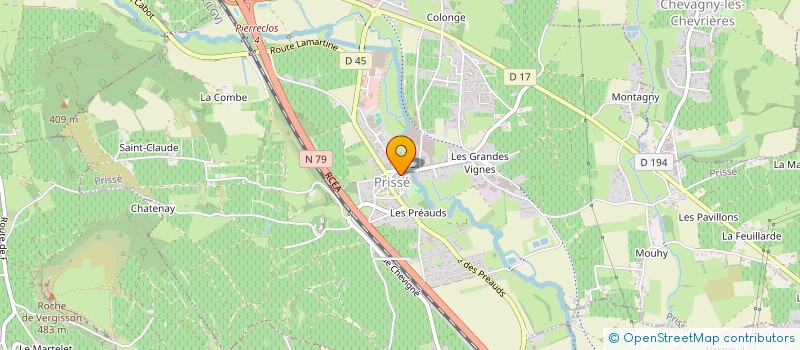 localisation de l'entreprise MADAME SYLVIE DIOCHON à PRISSE