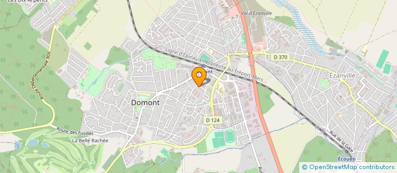 localisation de l'entreprise MADAME SYLVIE DJEARAM  DOMONT