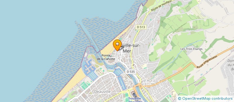localisation de l'entreprise MADAME SYLVIE DODILLE à TROUVILLE-SUR-MER