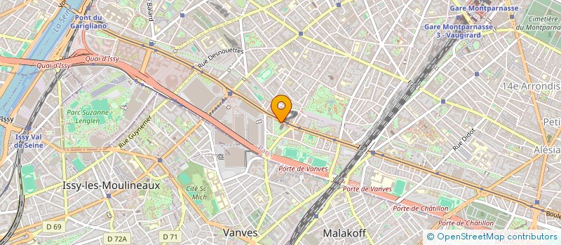 localisation de l'entreprise MADAME SYLVIE DODU  PARIS