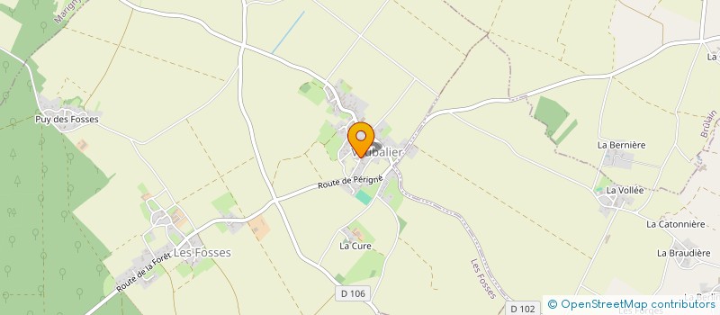 localisation de l'entreprise MADAME SYLVIE DOMBROWSKY  LES FOSSES