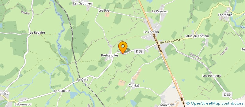 localisation de l'entreprise MADAME SYLVIE DOMERGUE  VAULRY