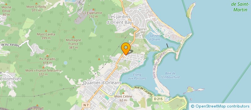 localisation de l'entreprise MADAME SYLVIE DOMINIQUE  SAINT MARTIN