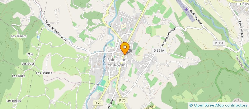 localisation de l'entreprise MADAME SYLVIE DONCQUES  SAINT-JEAN-EN-ROYANS